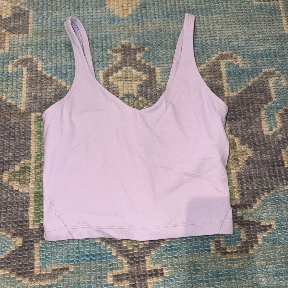 lululemon Align Tank Top Light Support, A/B Cup lilac color
